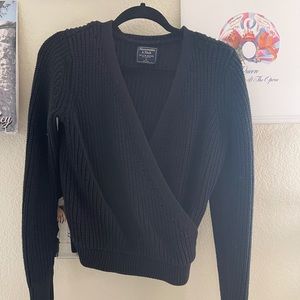 Black Abercrombie sweater